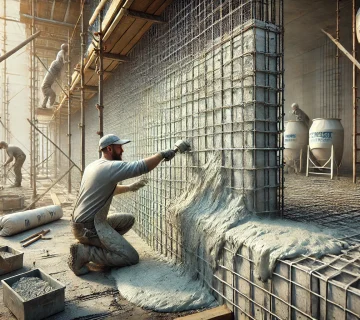 دستورالعمل طراحی و اجرای ملات مسلح شده با مش الیاف برای مهار دیوار